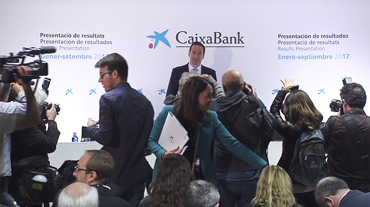 Gonzalo Górtazar, consejero delegado de CaixaBank,