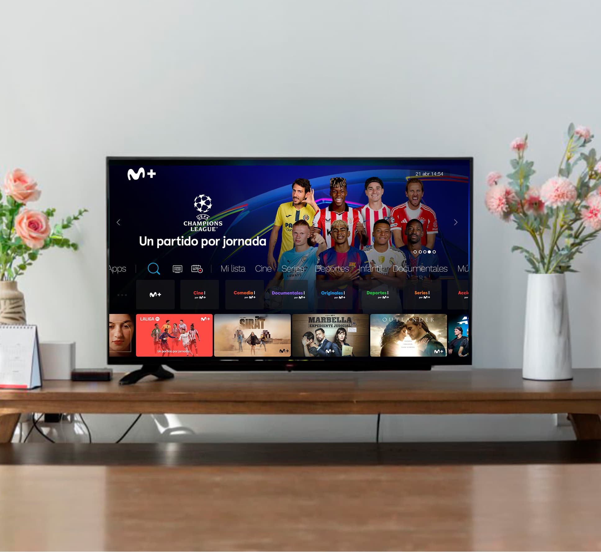 UEFA CHAMPIONS LEAGUE | Un partido por jornada Movistar Plus