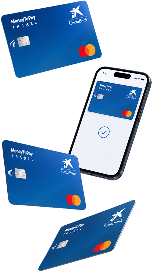 Tarjeta MoneyToTravel de CaixaBank