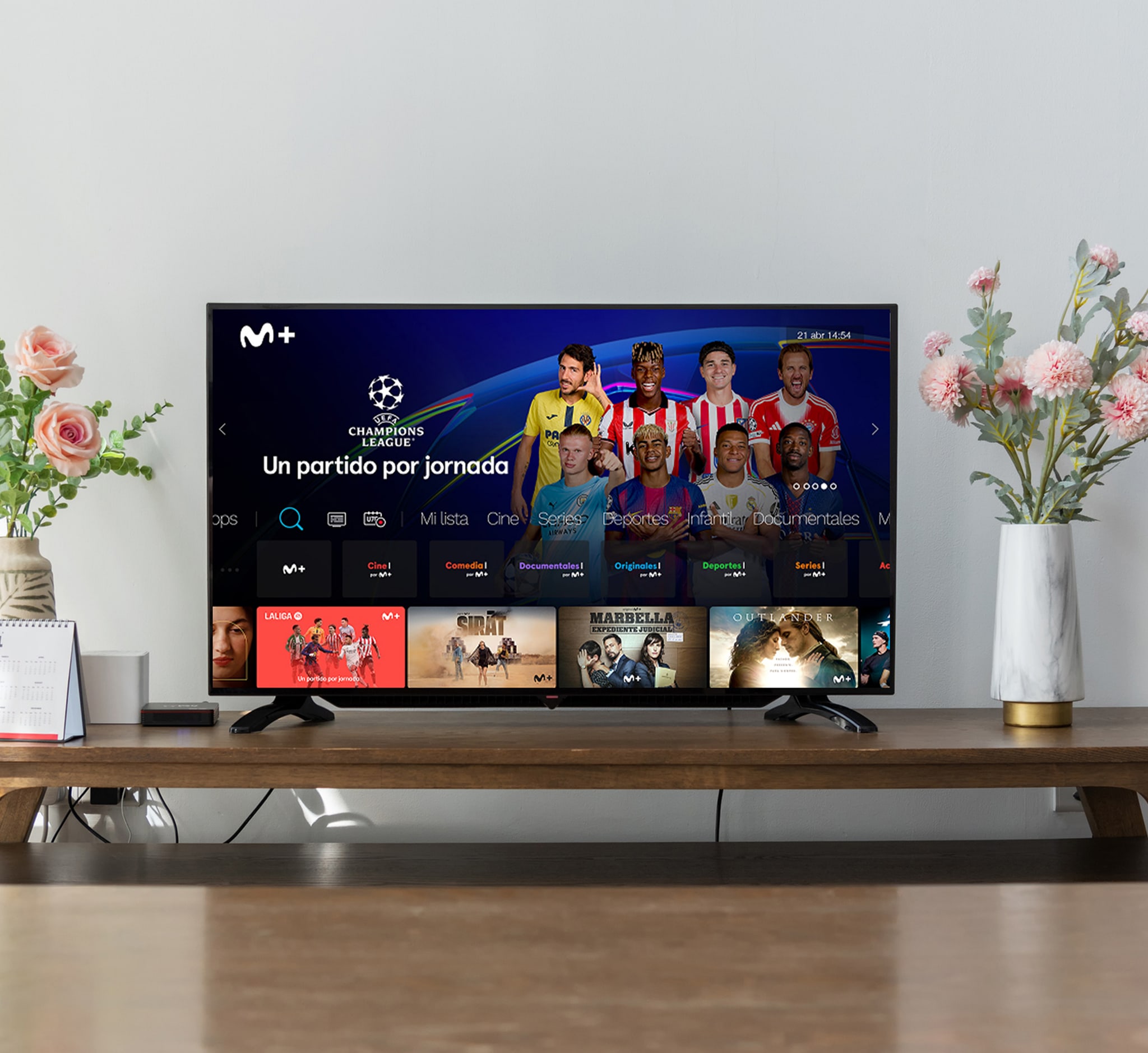 UEFA CHAMPIONS LEAGUE | Un partido por jornada Movistar Plus